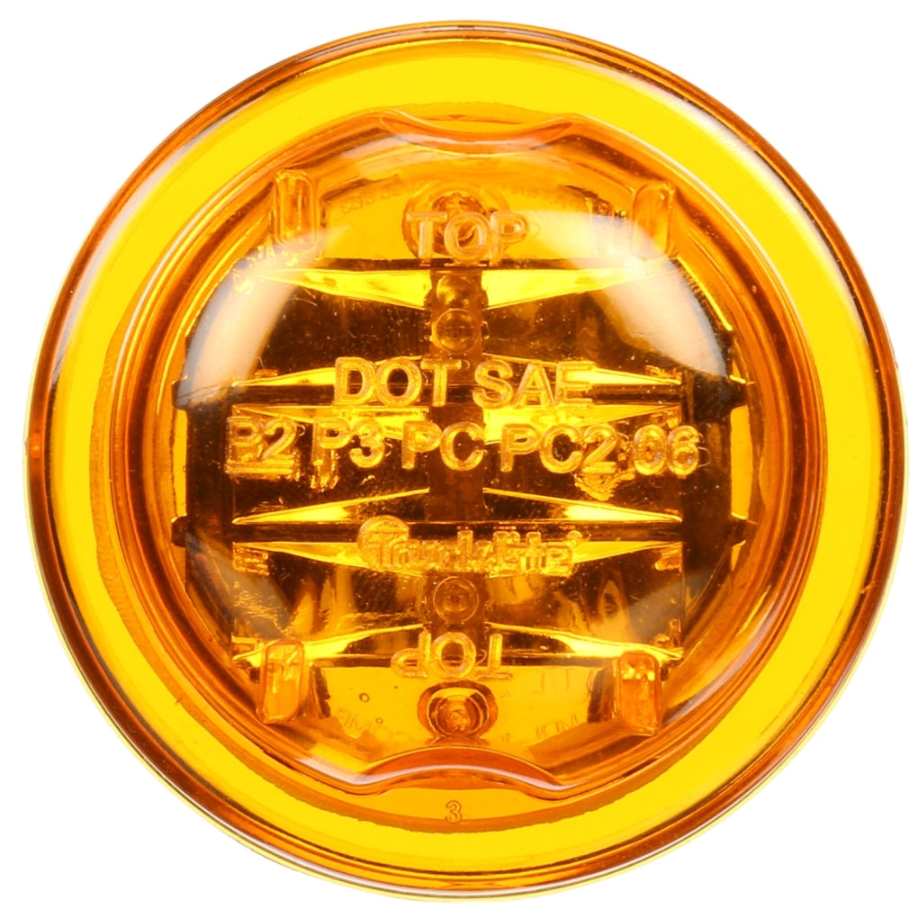Trucklite 10085Y 10 Series LED Yellow Round Marker Clearance Light