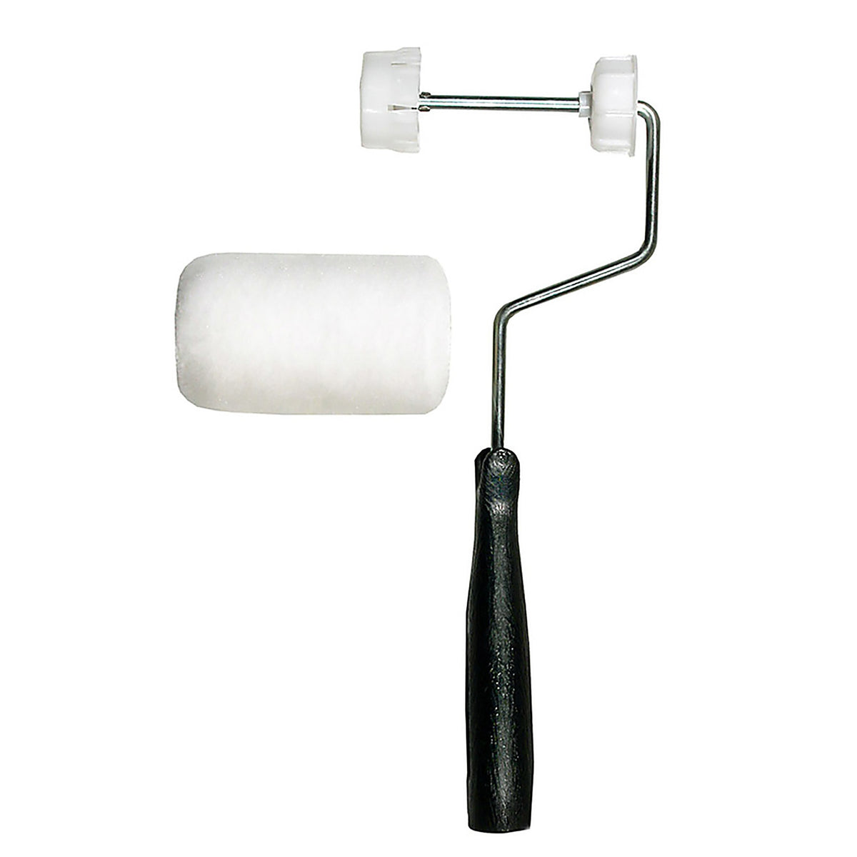 Linzer RT 10138 0400 4 in. W Trim Paint Roller Cover and Frame Threaded End