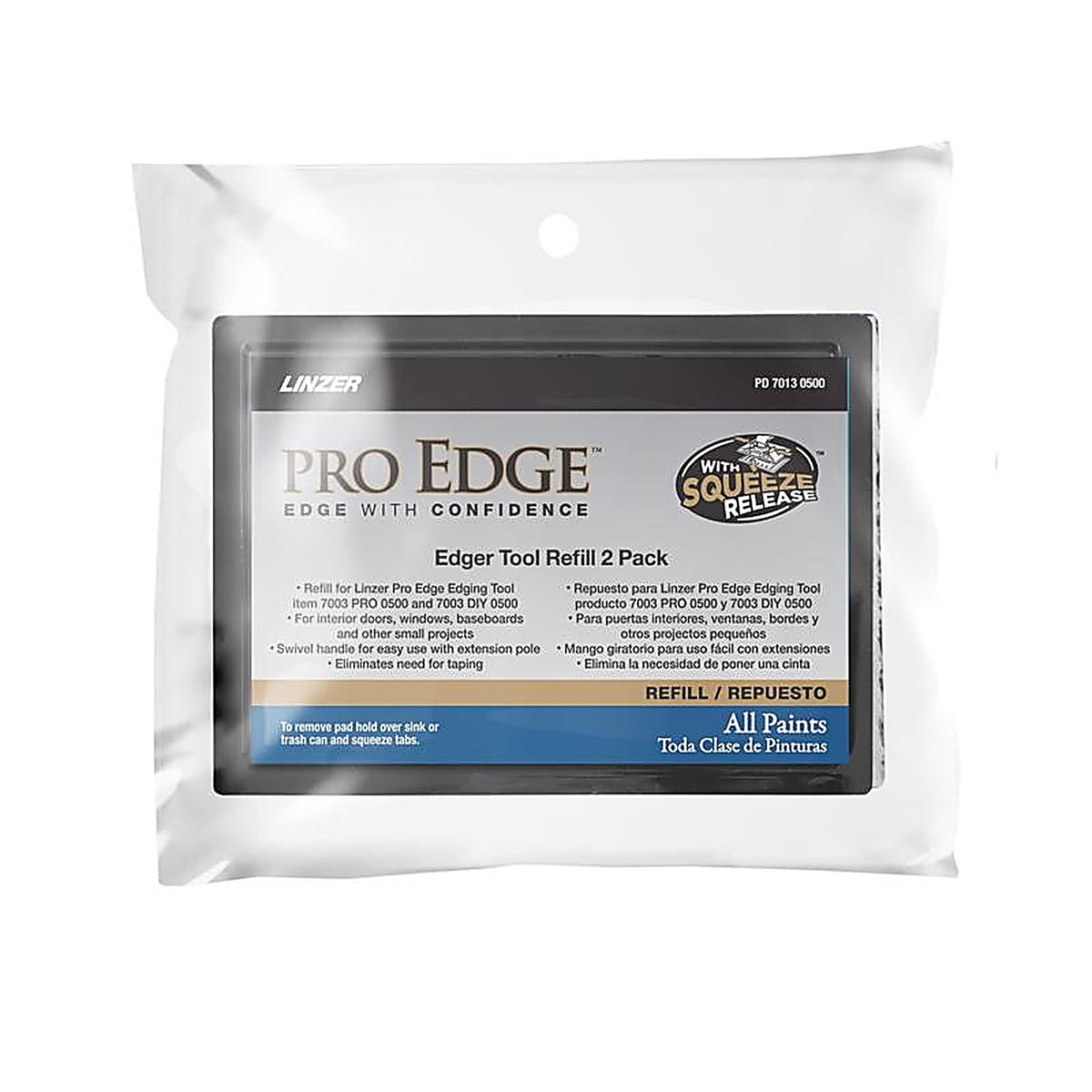 Linzer PD 7013 0500 Refill 5 in. W Paint Pad For Flat Surfaces