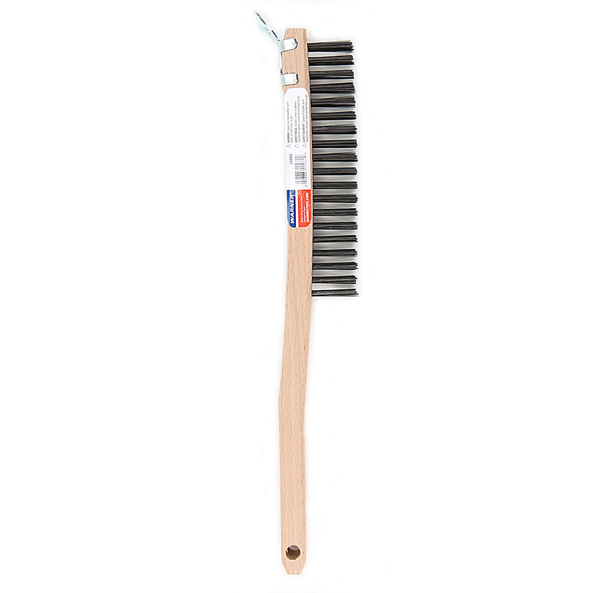 Warner Tool Products 11081 15 in. L Carbon Steel Wire Brush with Scraper