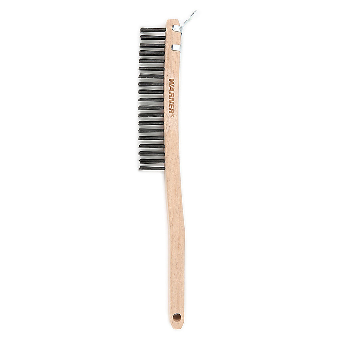 Warner Tool Products 11081 15 in. L Carbon Steel Wire Brush with Scraper
