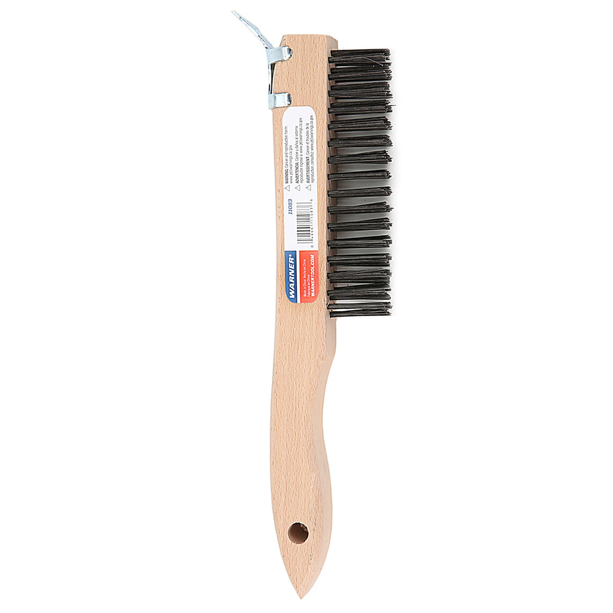 Warner Tool Products 11083 1 in. W x 9.5 in. L Carbon Steel Wire Brush