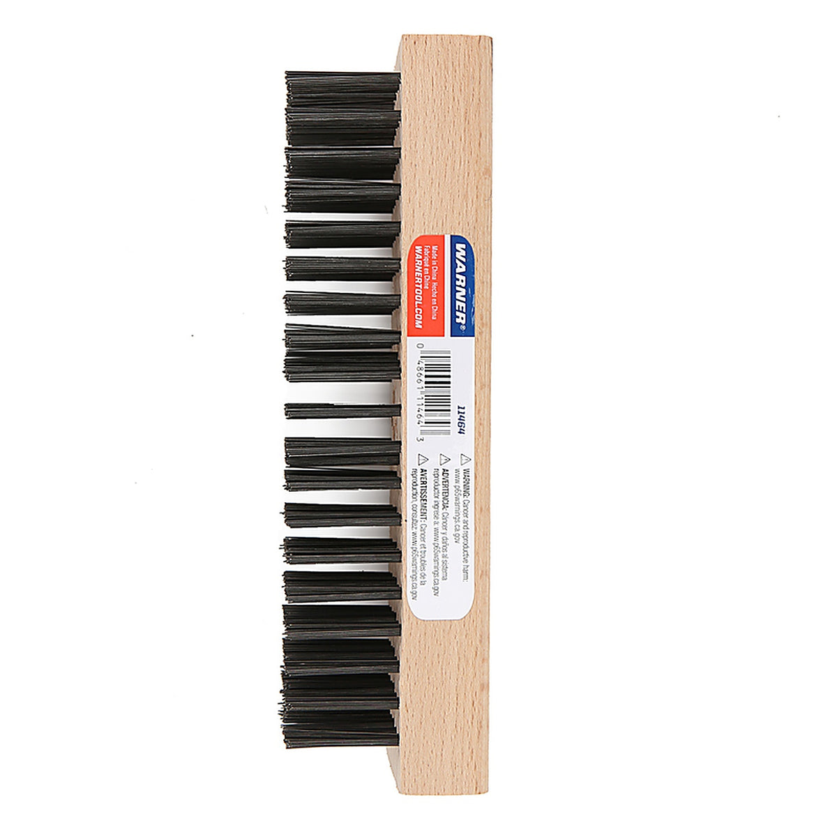 Warner Tool Products 11464 2.5 in. W x 7 in. L Carbon Steel Wire Brush