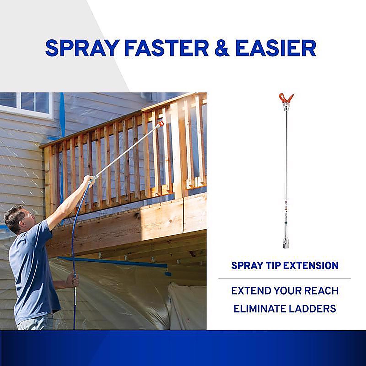 Graco 243040 Spray Gun Extension 10"