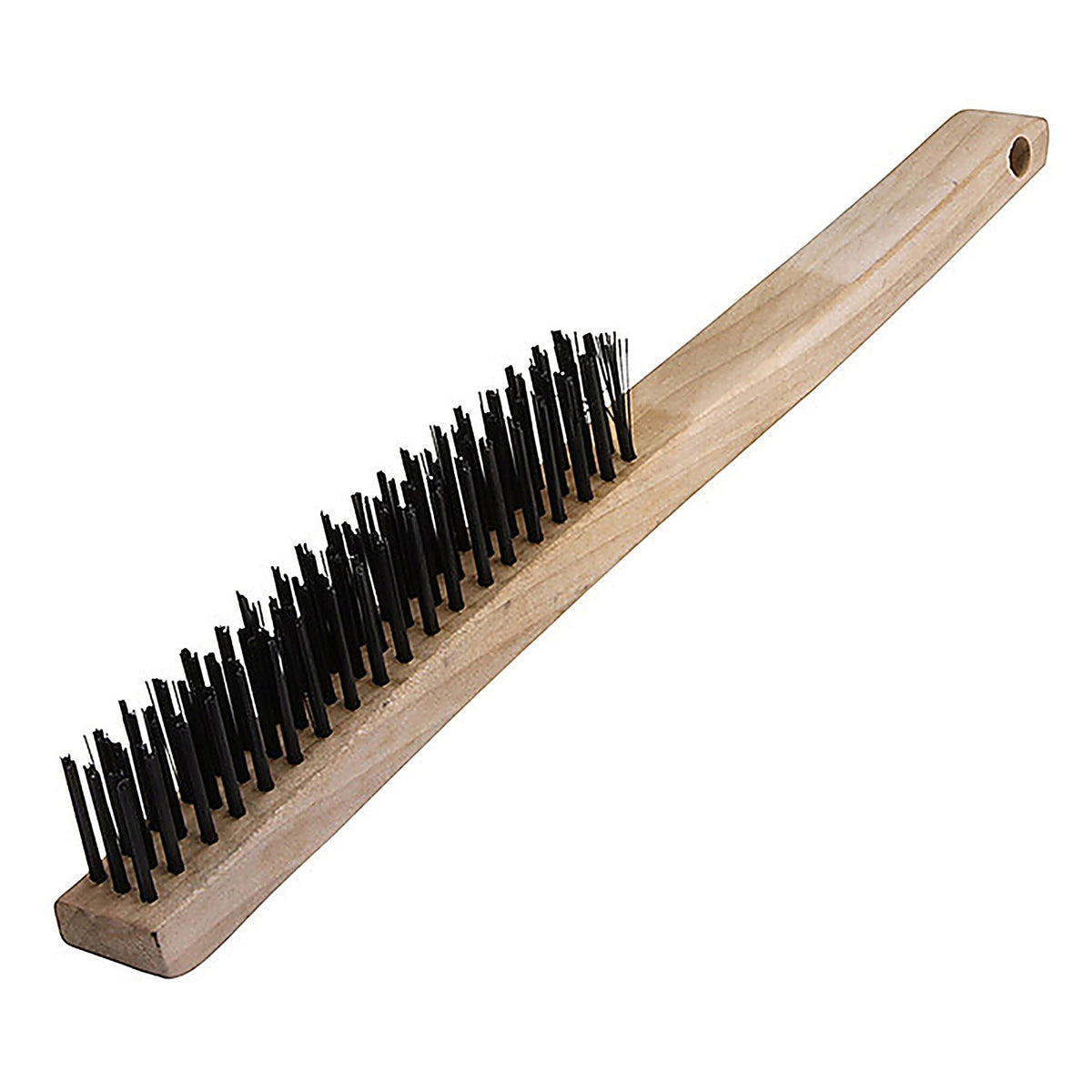 Warner Tool Products 11082 3 in. W x 14 in. L Carbon Steel Wire Brush