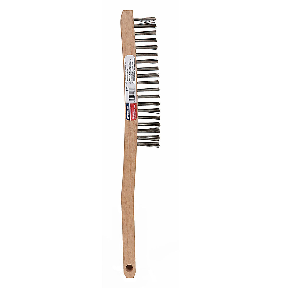 Warner Tool Products 11471 3 in. W x 13 in. L Stainless Steel Wire Brush
