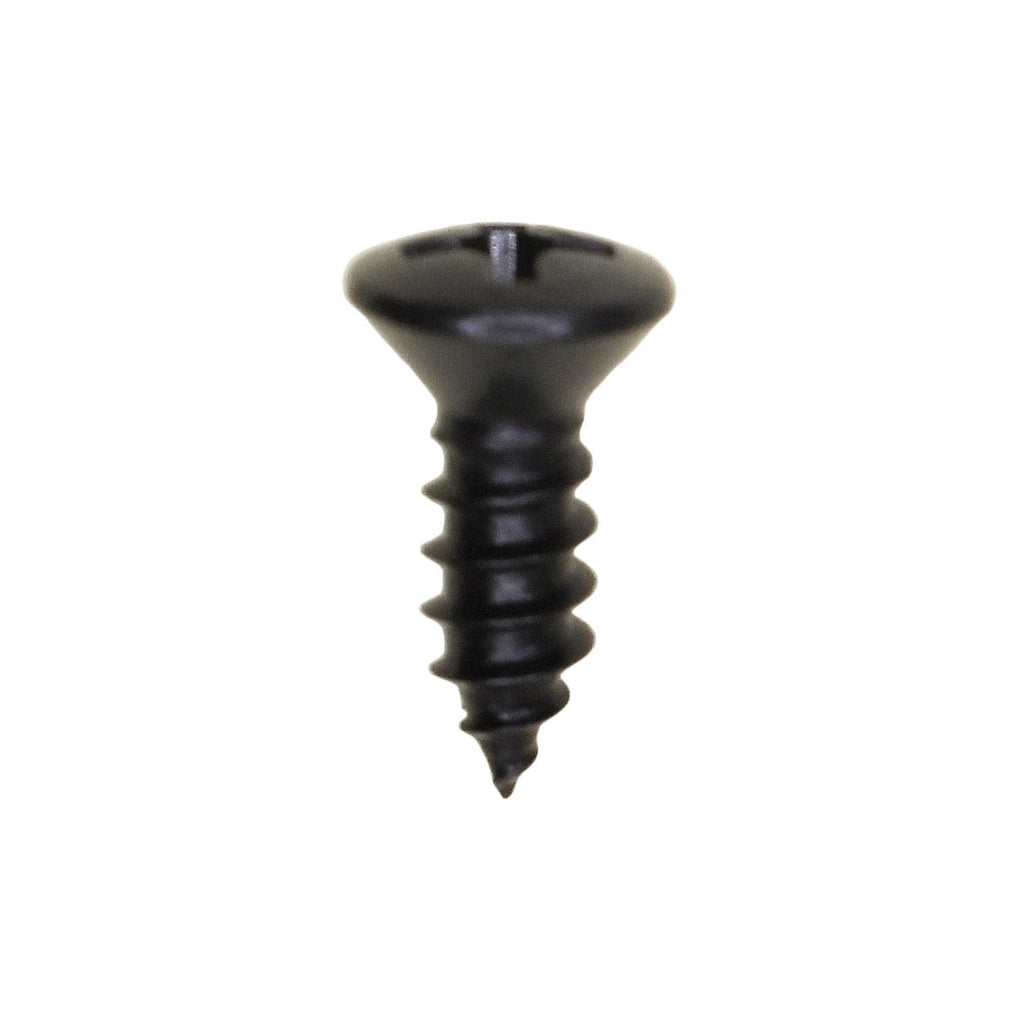 Auveco 10163 #8 X 1/2" Phillips Oval Head Tapping Screw Black Oxide AB