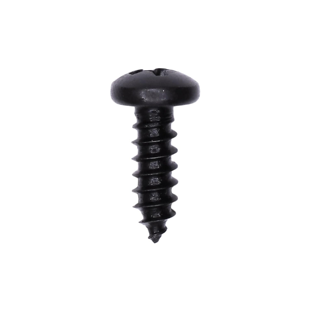 Auveco 10180 #8 X 1/2" Phillips Pan Head Tapping Screw Black Oxide