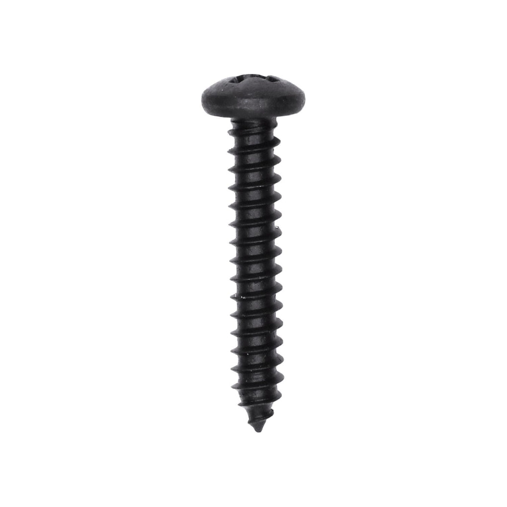 Auveco 10182 #8 X 1" Phillips Pan Head Tapping Screw Black Oxide