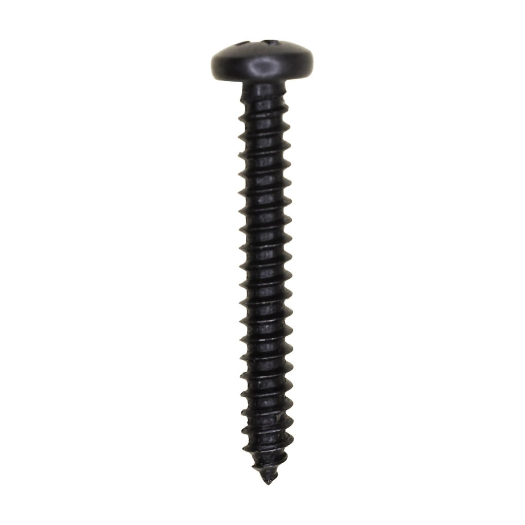 Auveco 10183 #8 X 1-1/4" Phillips Pan Head Tapping Screw Black Oxide