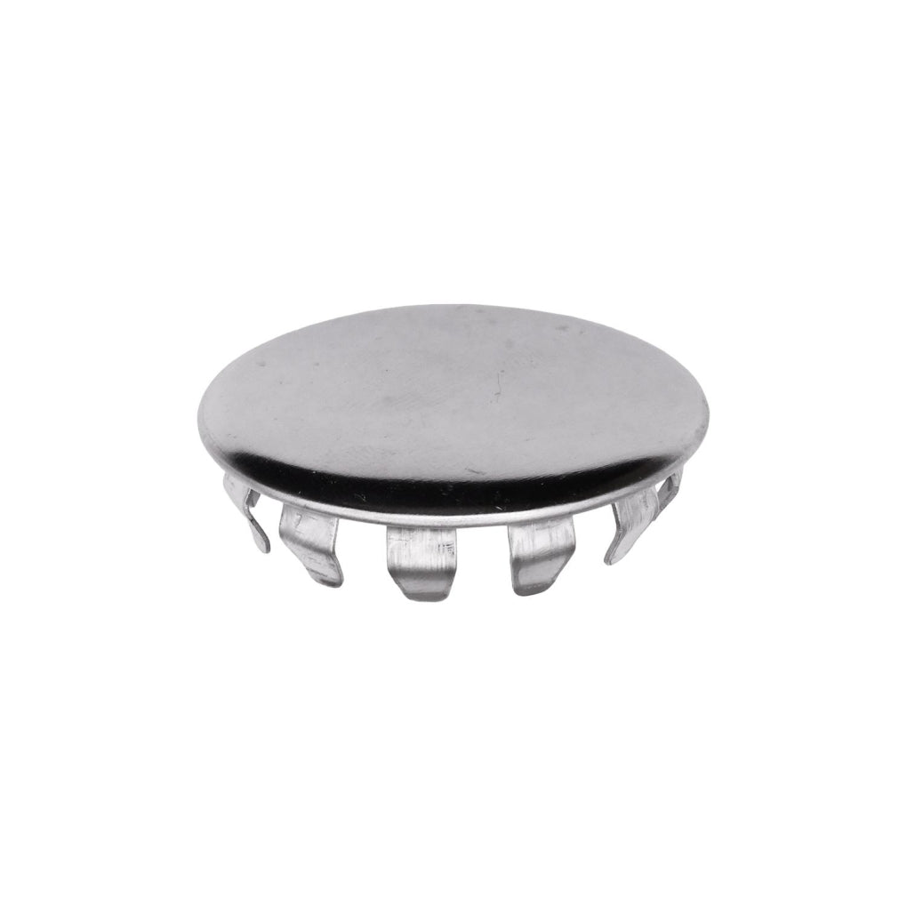 Auveco 10231 Metal Plug Button 1-1/4" Hole Nickel Pltd