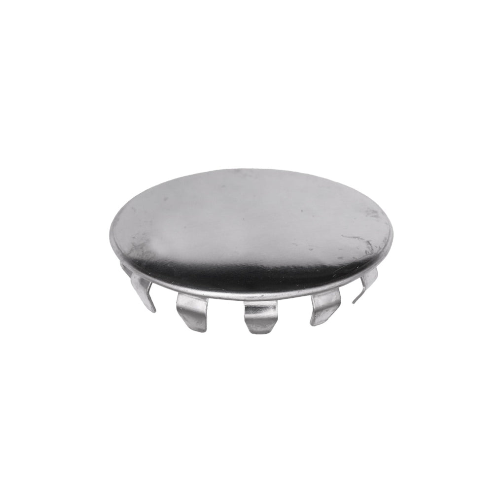 Auveco 10232 Metal Plug Button 1-1/2" Hole Nickel Pltd