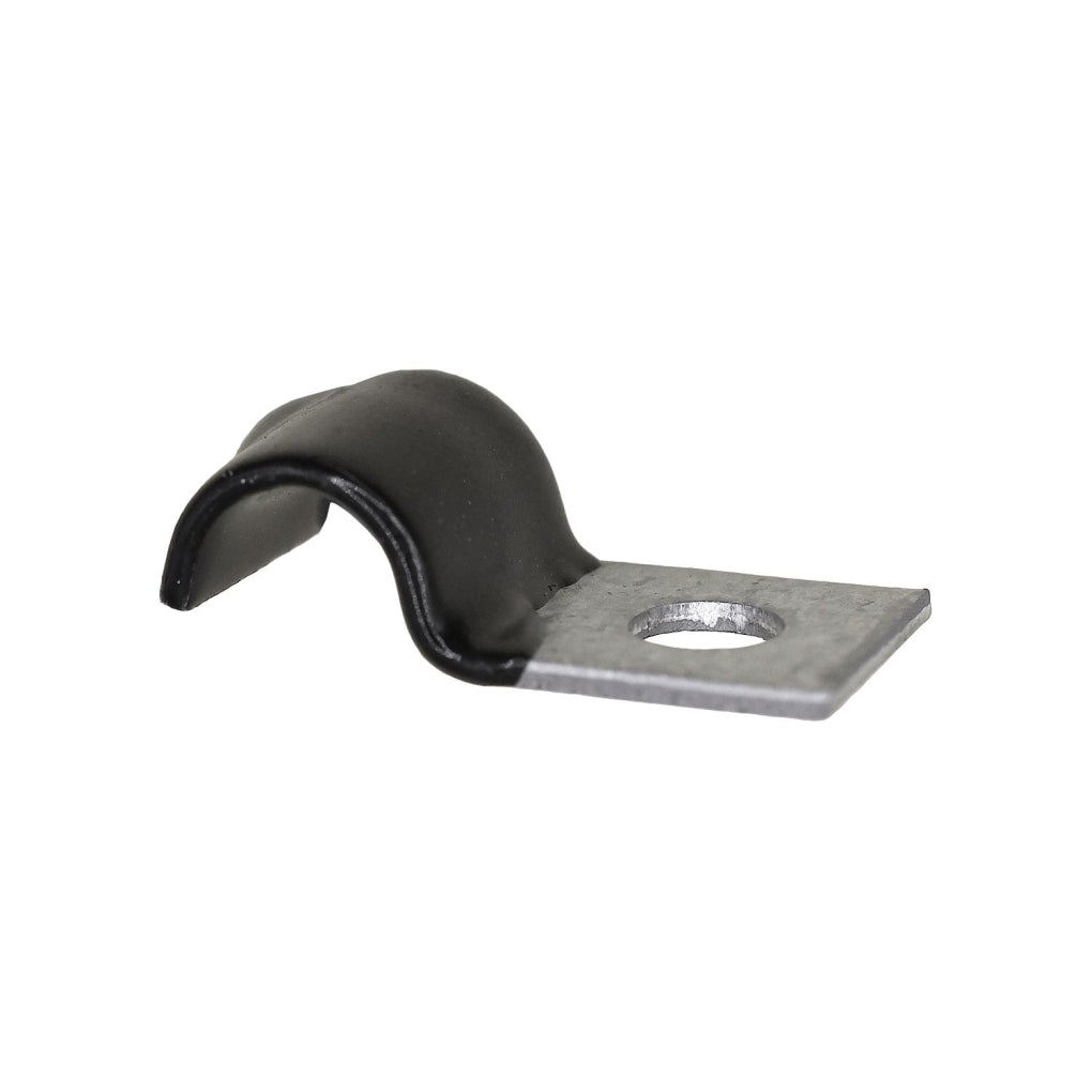 Auveco 10609 Half Clamp 1/4"- Galvanized Vinyl Coated