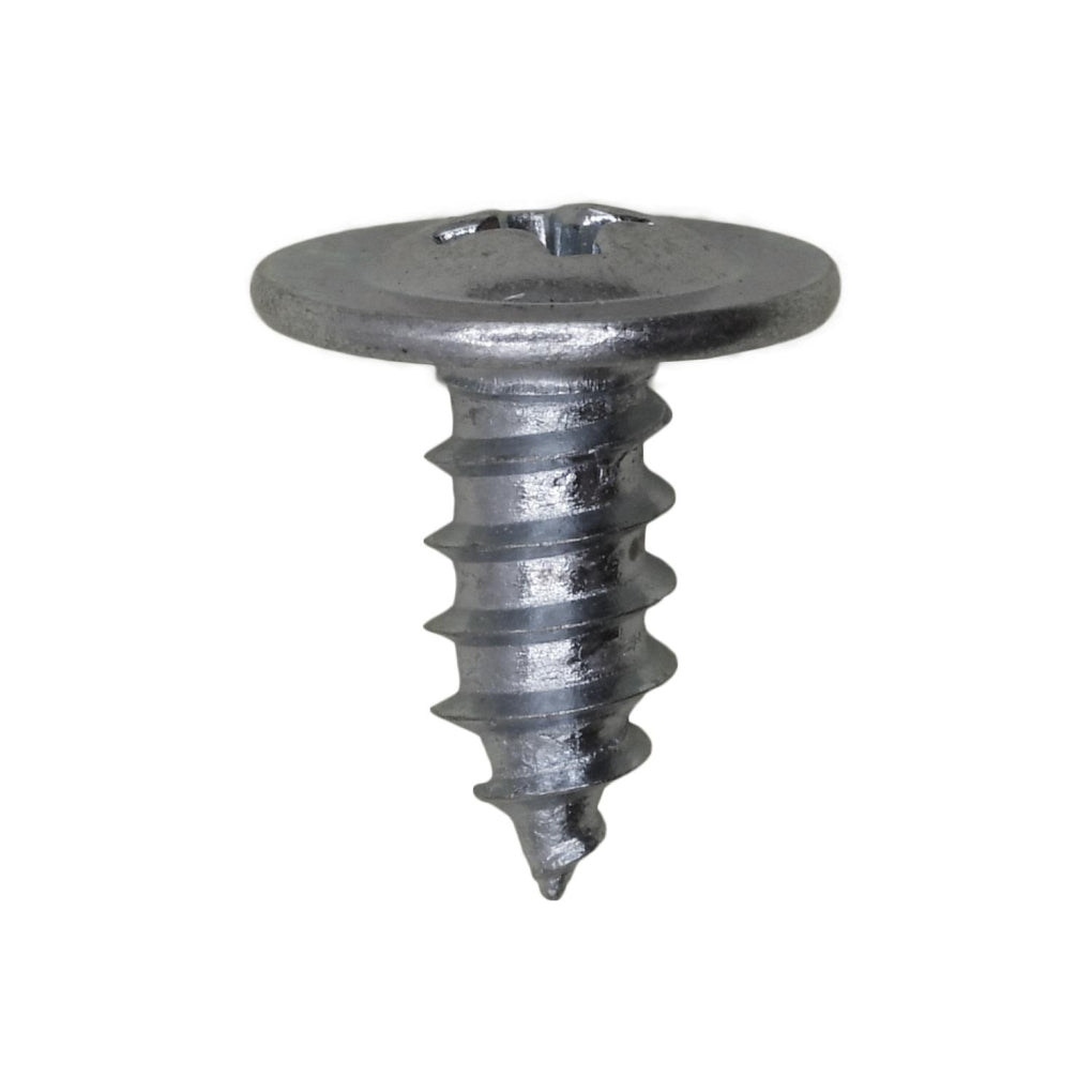 Auveco 10642 #8 X 3/8" Phillips Oval Washer Head Tapping Screw Zinc