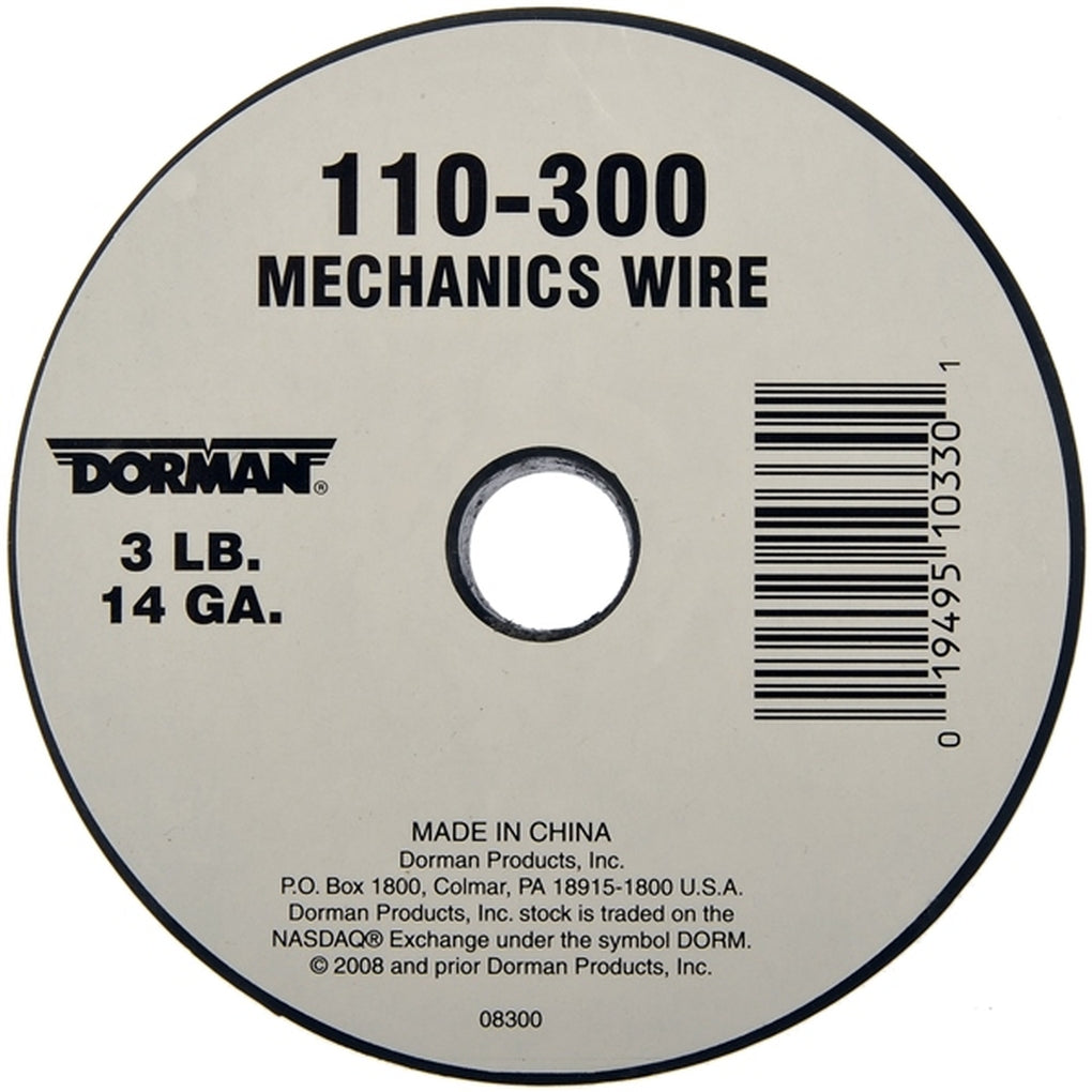 Dorman 110-300 14 Gauge 3 Pound Spool Mechanics Wire