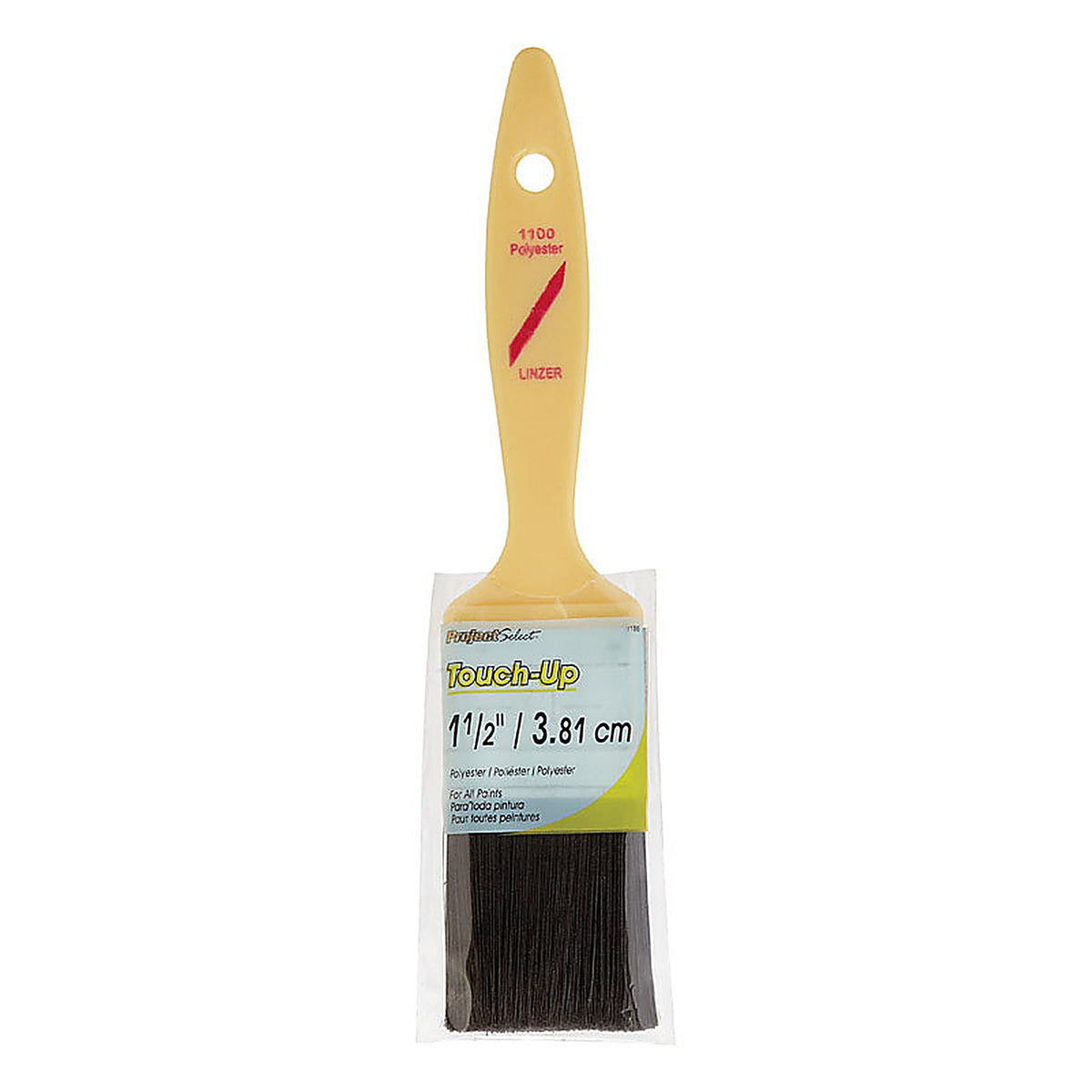 Linzer 1100-15 Project Select 1-1/2 in. W Flat Touch-Up Paint Brush