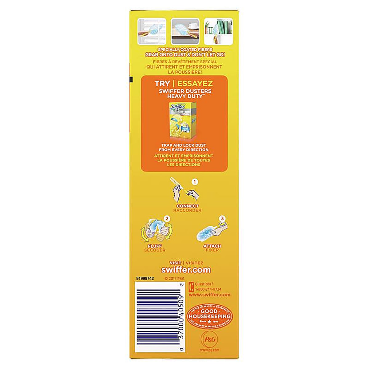Swiffer 40509 Fiber Duster Kit 6 in. L 5/Pack