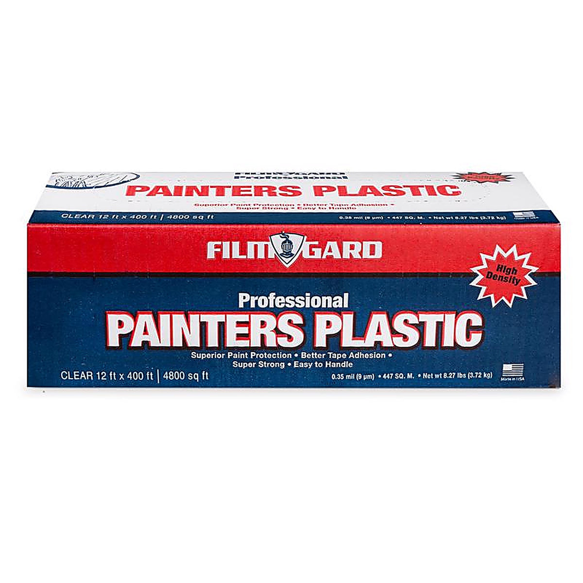 Film-Gard 626263 12 ft. W x 400 ft. L x 0.35 mil Painter's Plastic Sheeting
