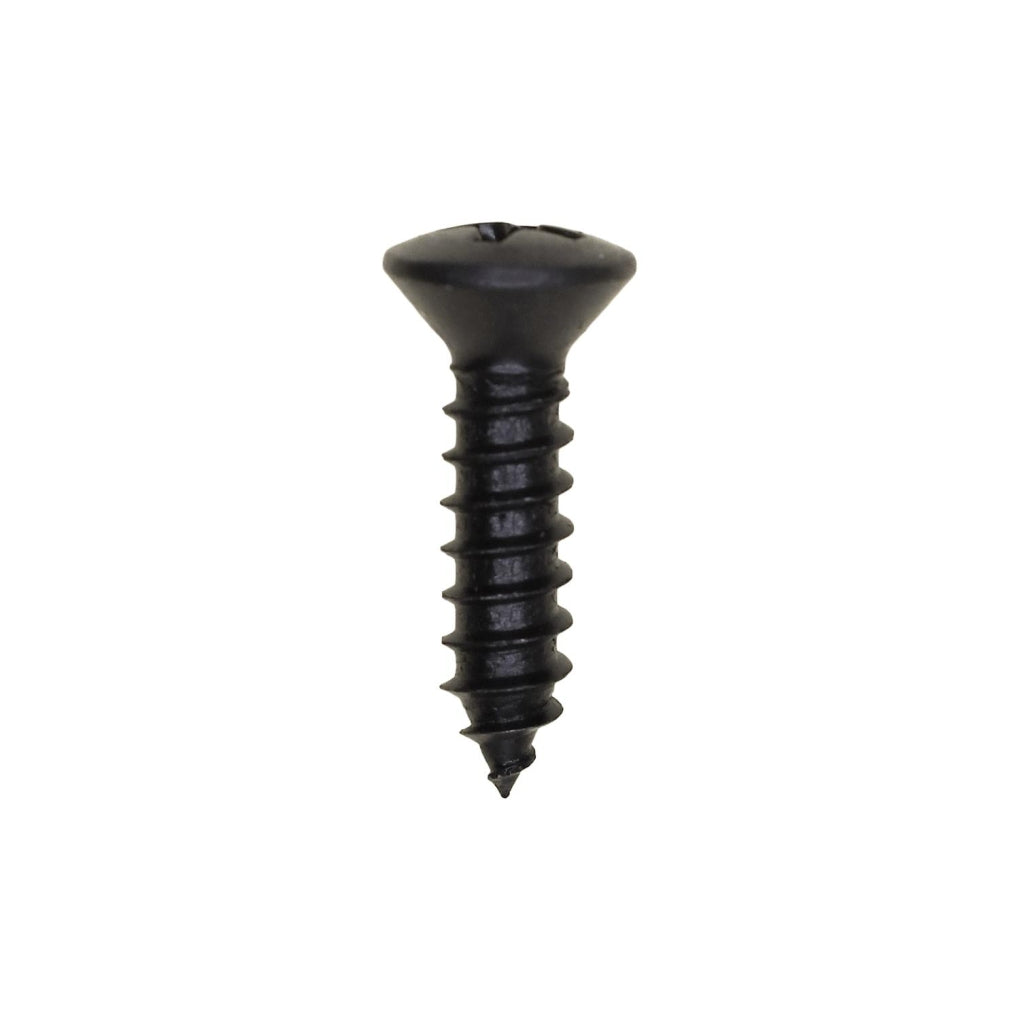 Auveco 11086 #10 X 3/4" Phillips Oval Head Tapping Screw Black Oxide