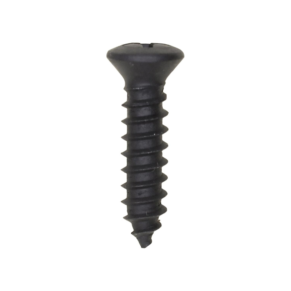 Auveco 11087 #10 X 3/4" With #8 Head Phillips Oval Head Tapping Screw Black Oxide