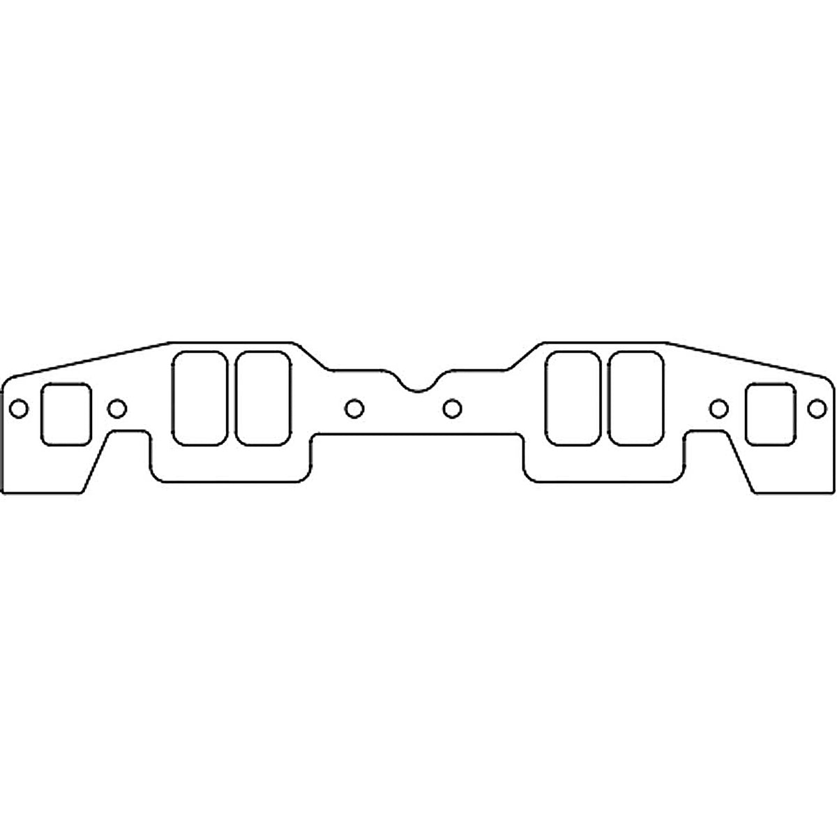 SCE Gaskets - 111125 - SBC Brodix -12 Wp247 Intake Ga