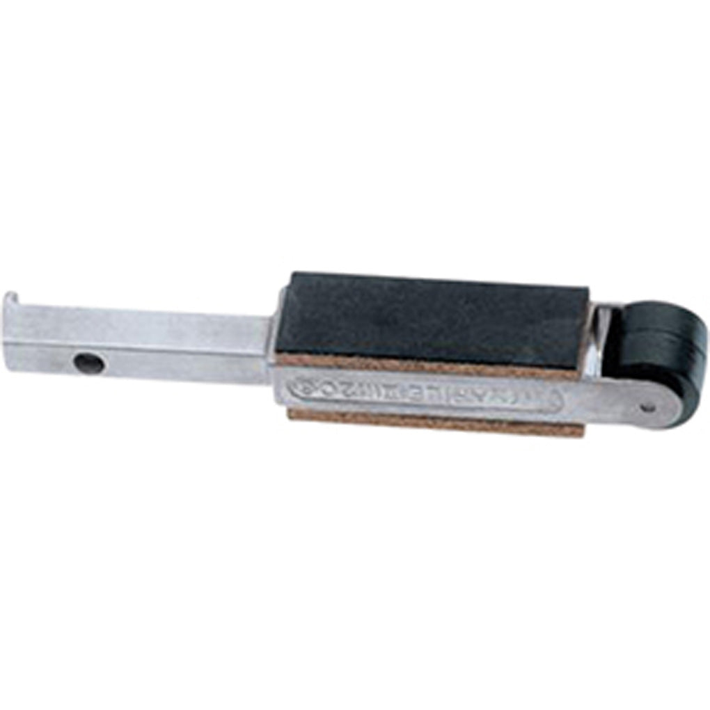 DYNABRADE 11206 Contact Arm Assembly, 3/4" Dia. x 5/8" W, Rubber Wheel, with 3/4" (19 mm) W Platen