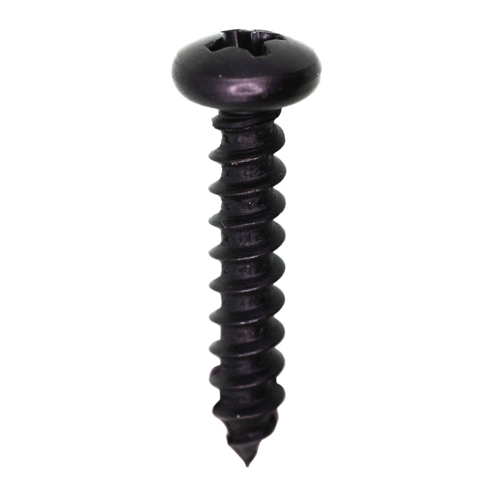 Auveco 11923 #10 X 1" Phillips Pan Head Tapping Screw Black Oxide