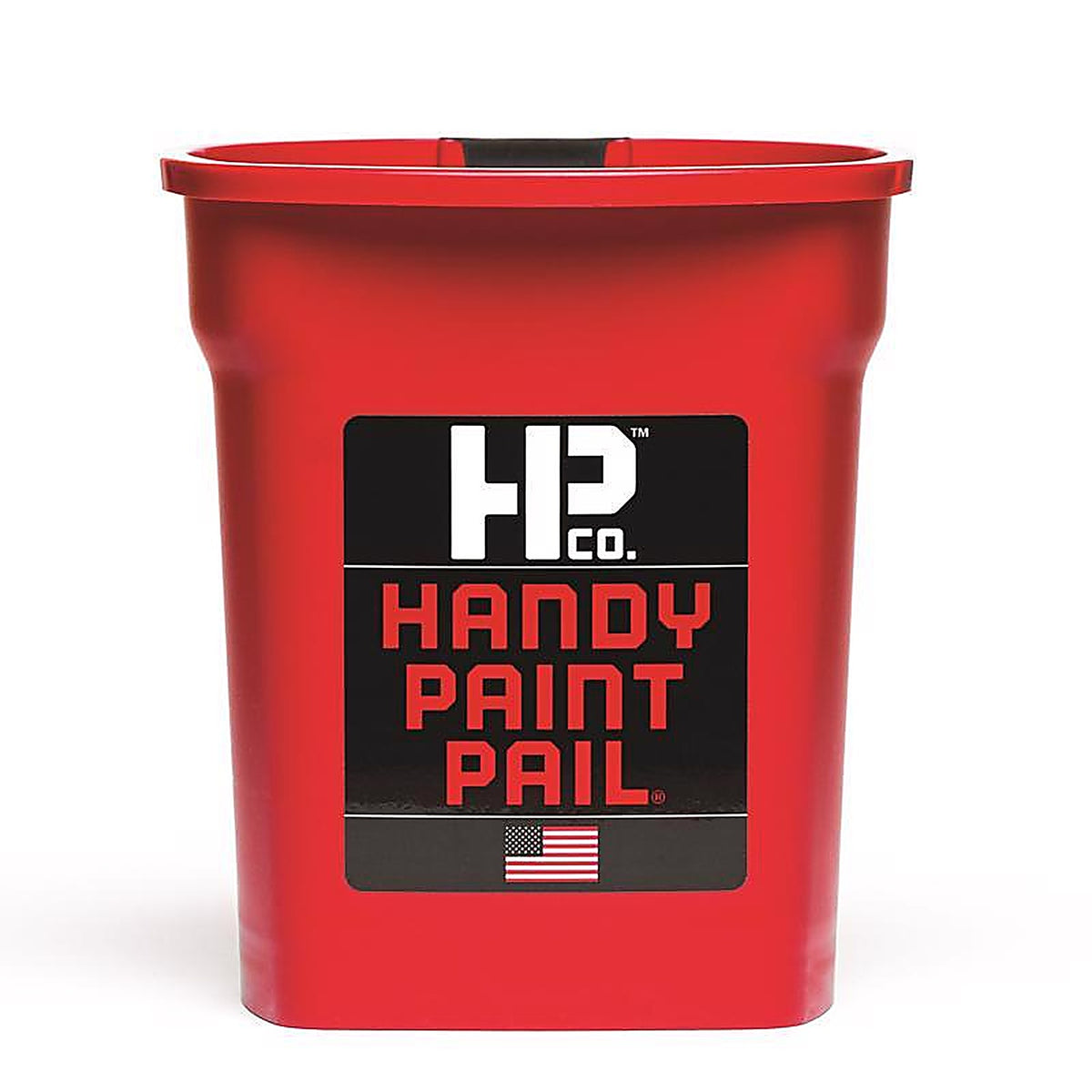Handy 2500 Red 1 qt. Plastic Bucket