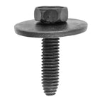Auveco 12066 6-1.0 x 25mm Hex Head Sems 24mm O.D. Phosphate