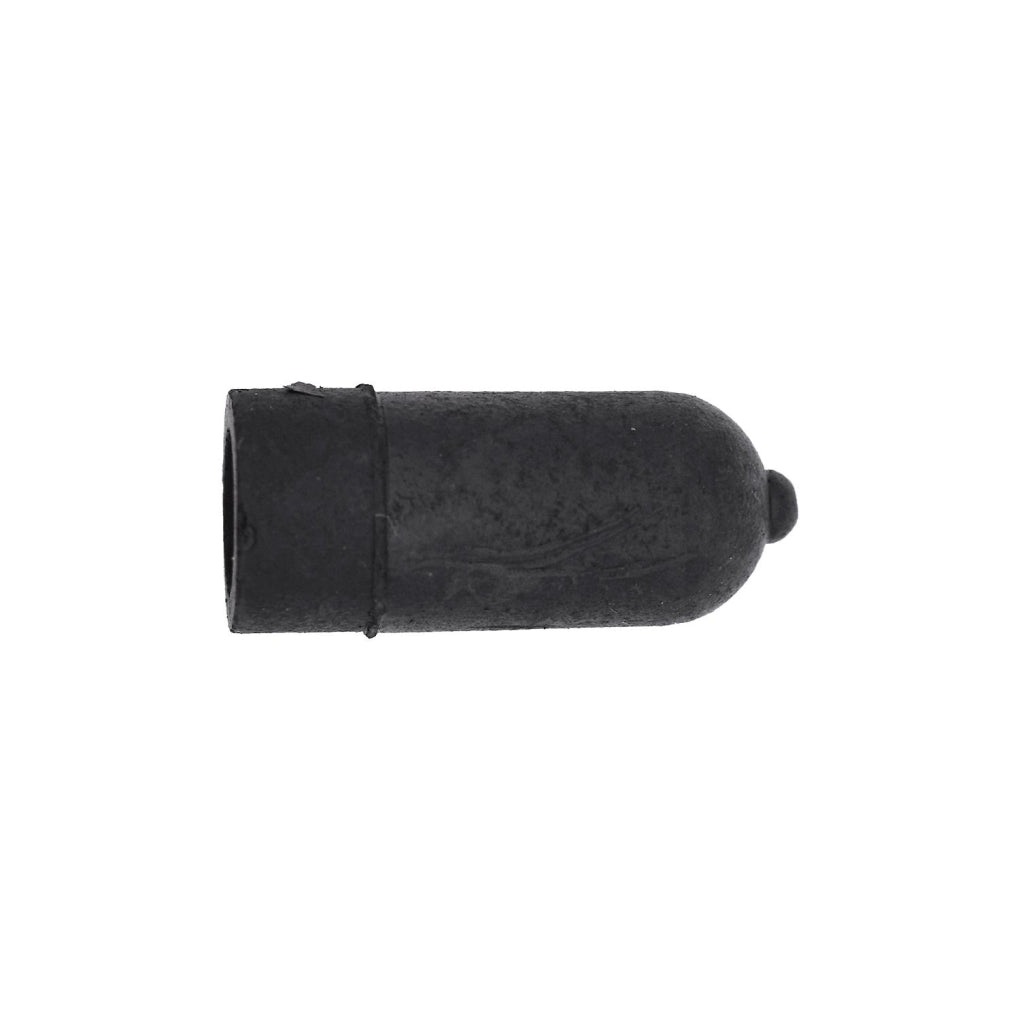 Auveco 12209 Rubber Vacuum Cap Black For 1/8" Diameter