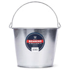 Behrens 1205 5 qt. Galvanized Pail Gray