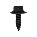 Auveco 12351 6.3-1.81 x 20mm Hex Washer Head Sems Black Polyseal