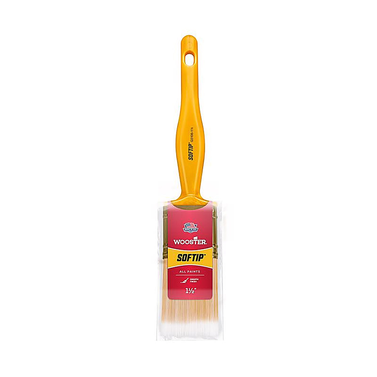 Wooster Q3108-1-1/2 Softip 1-1/2 in. W Flat Paint Brush