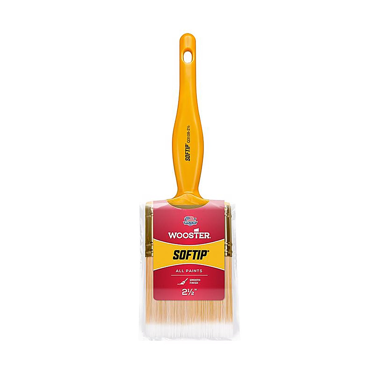 Wooster Q3108-21/2 Softip 2-1/2 in. W Flat Paint Brush