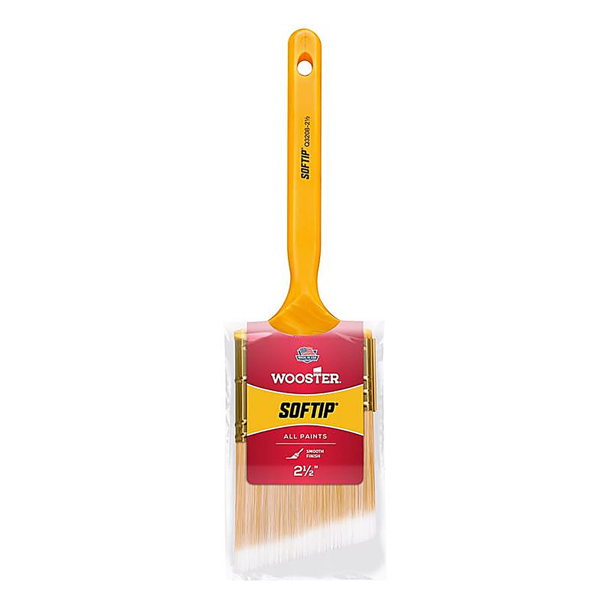 Wooster Q3208-21/2 Softip 2 1/2 in. W Angle Trim Paint Brush