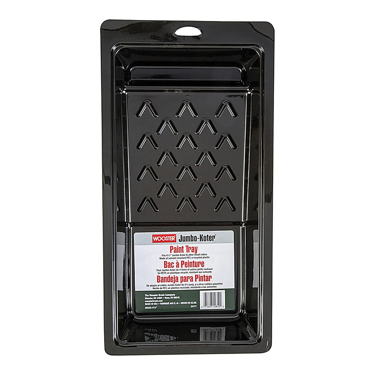 Wooster BR403-4 1/2 Jumbo-Koter Plastic 7-1/4 in. W x 15 in. L 1/2 qt. Paint Tray