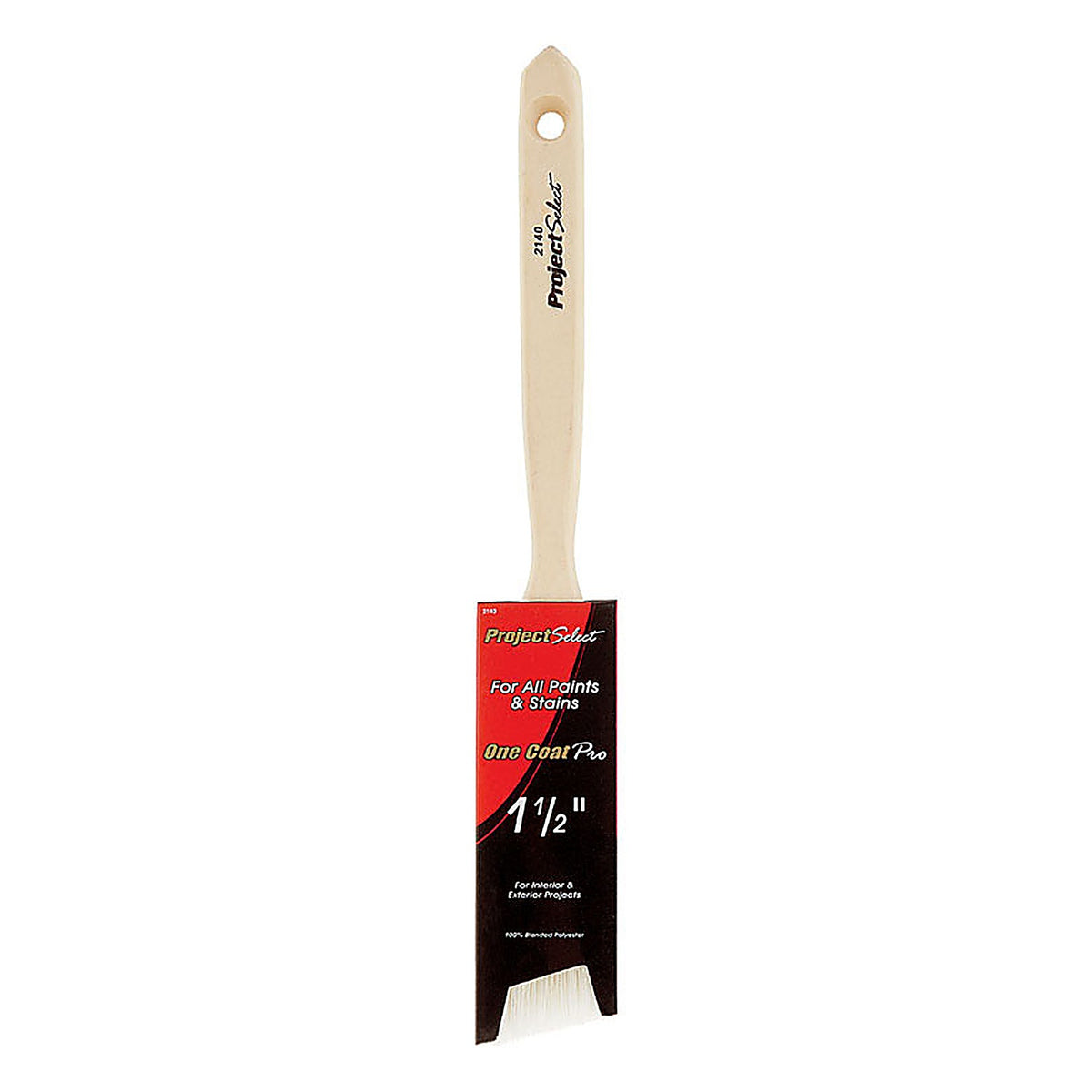 Linzer 2140-15 Project Select 1-1/2 in. W Angle Trim Paint Brush