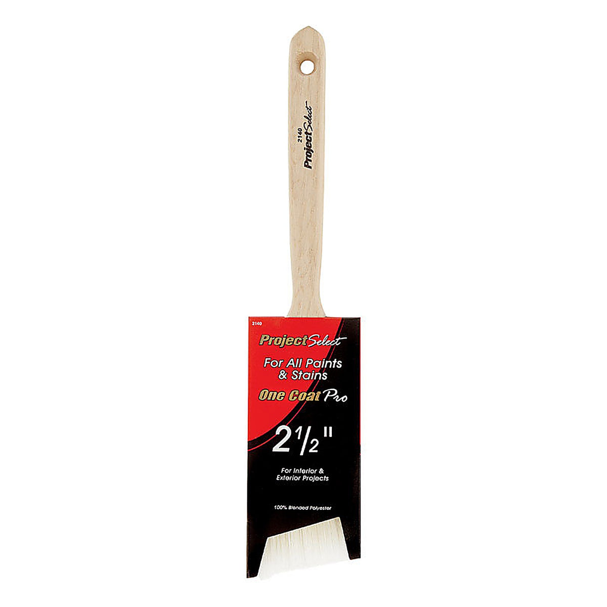 Linzer 2140-25 Project Select 2-1/2 in. W Angle Trim Paint Brush
