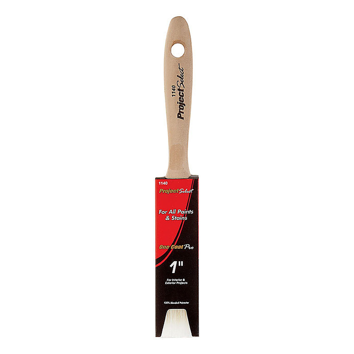 Linzer 1140-1 Project Select 1 in. W Flat Paint Brush