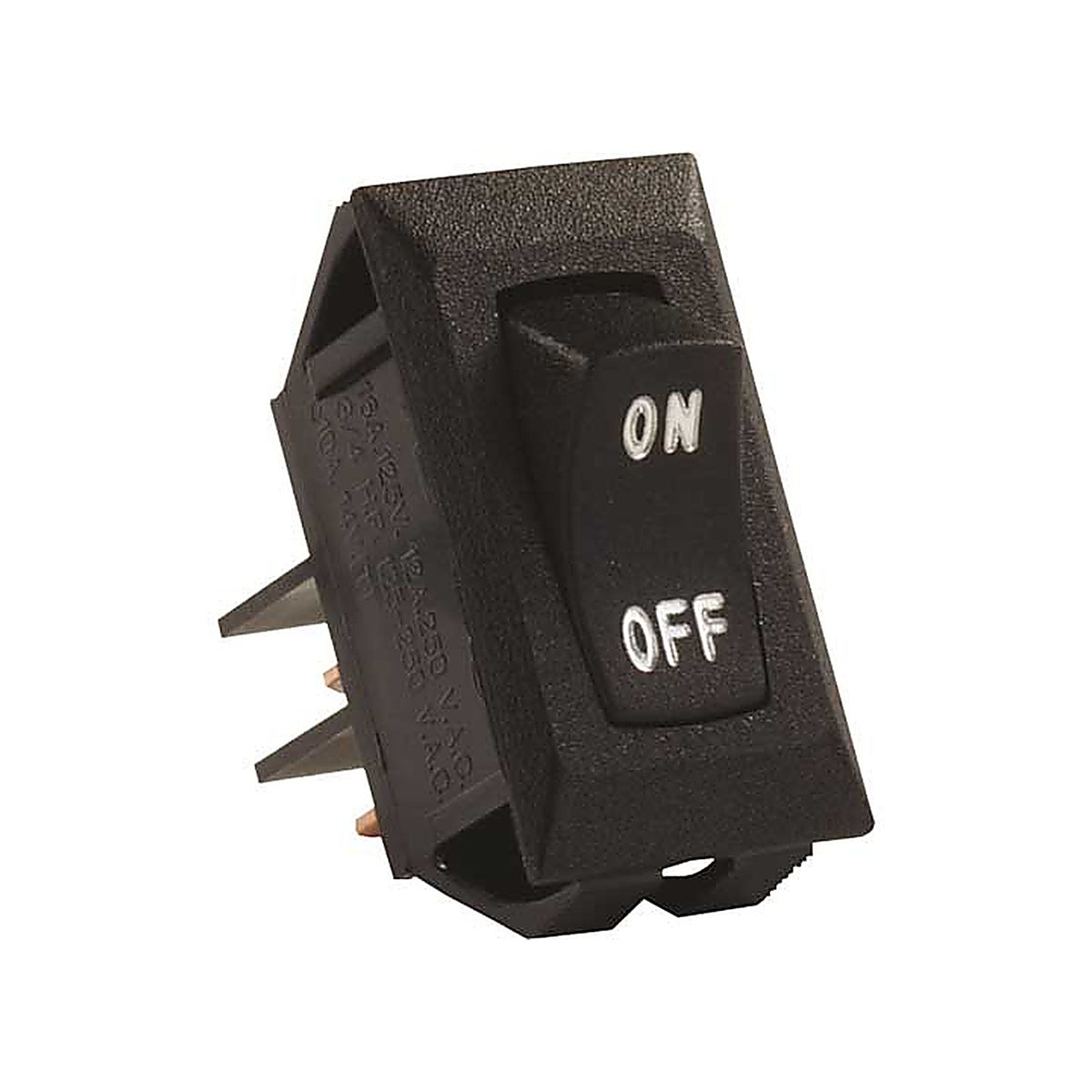 JR Products - 12595 - Labeled 12v On/Off Switch, Black