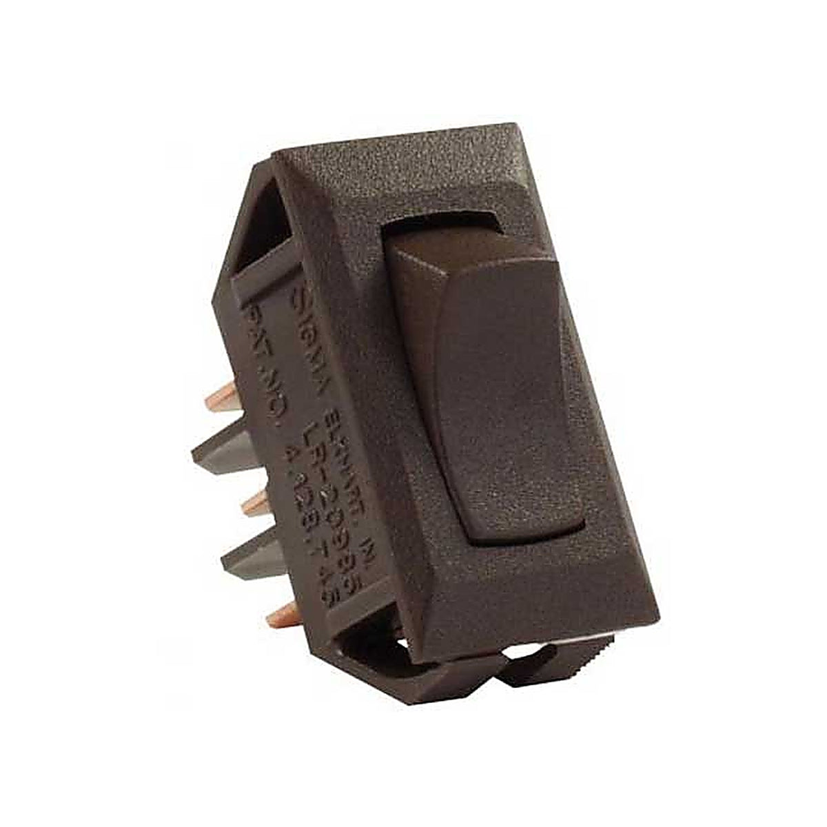 JR Products - 12645 - Standard 12v On/On Switch, Brown