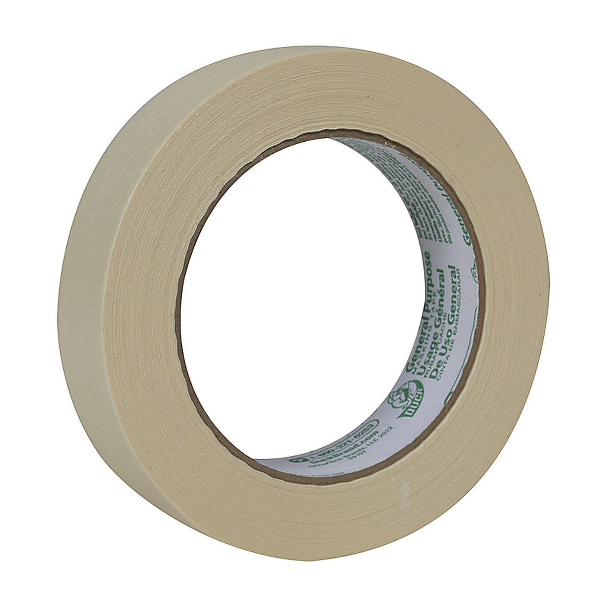 Duck 286502 0.94 in. W x 60 yd. L Beige Regular Strength Masking Tape 1/Pack