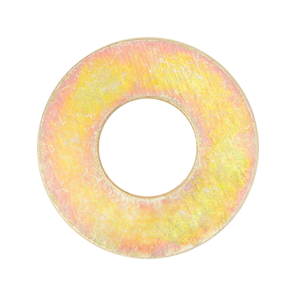 Auveco 12772 5/16" USS High Strength Washer Zinc Yellow