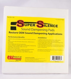 RBL Products 128 12" x 12" Quiet Pads 6/PK