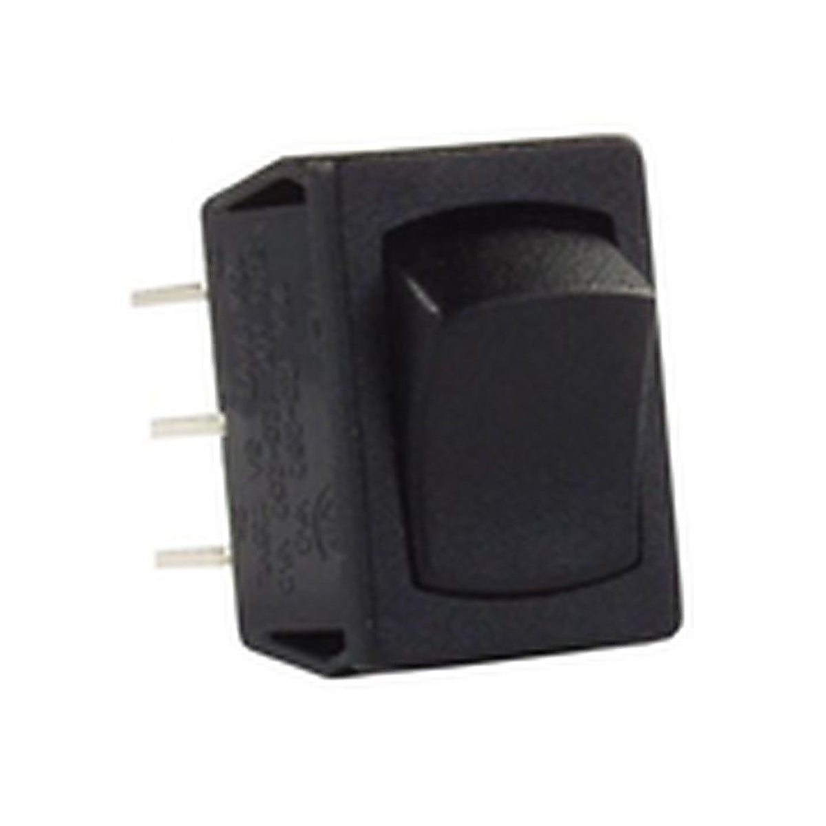 JR Products - 12805 - Mini-12v Double Pole On/On Switch, Black