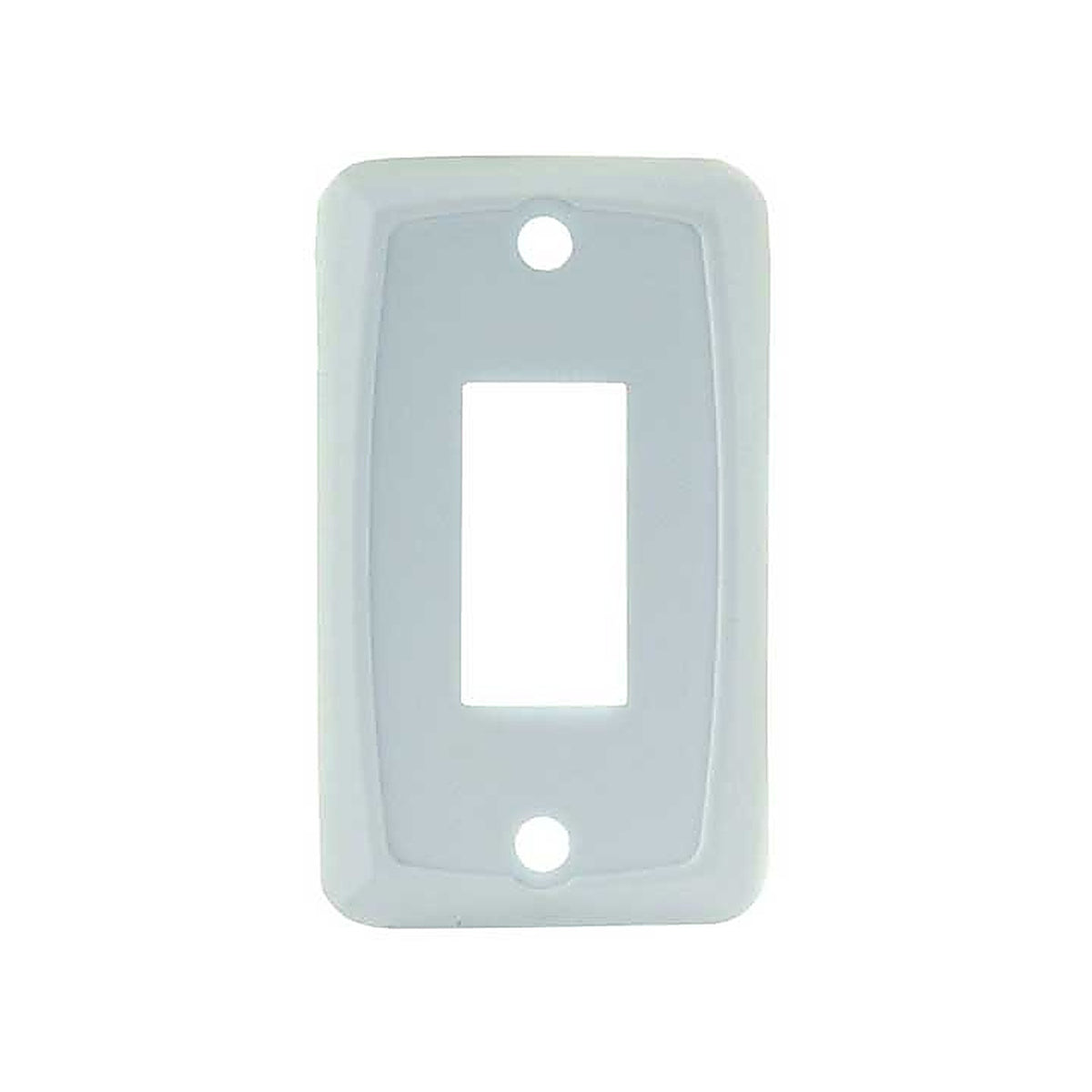JR Products - 12845 - Single Face Plate, White