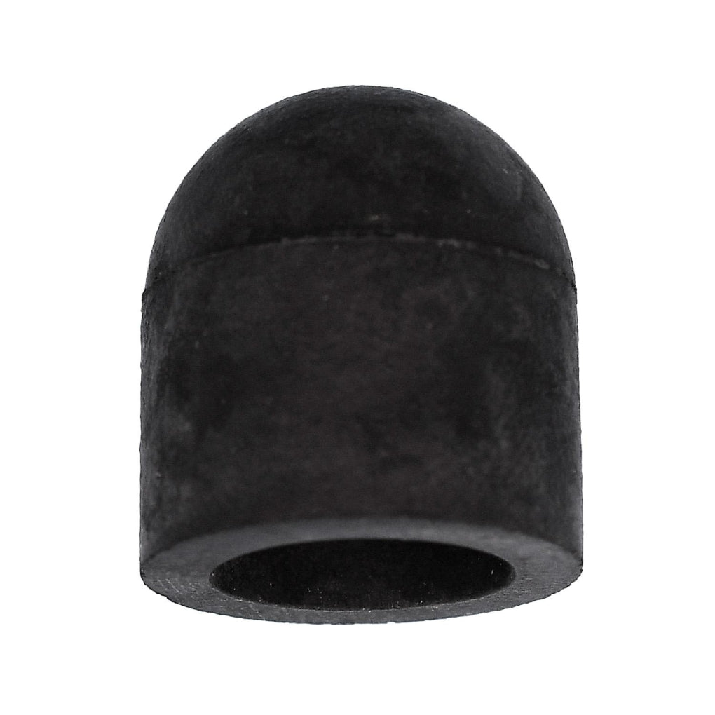 Auveco 12908 Rubber Vacuum Cap Black For 1/2" Diameter