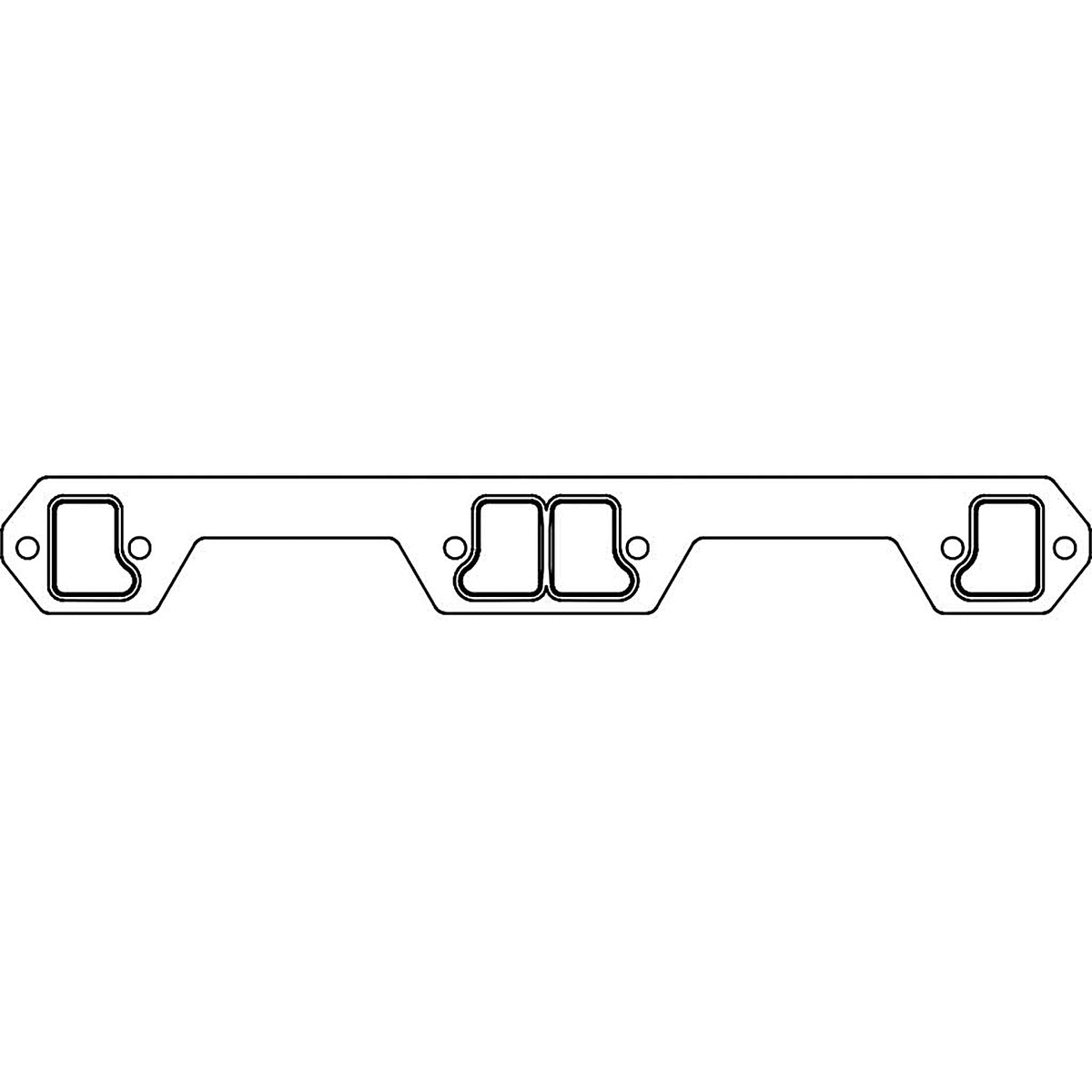 SCE Gaskets - 129080 - Exhaust Amc 360-401 V-8 Stock
