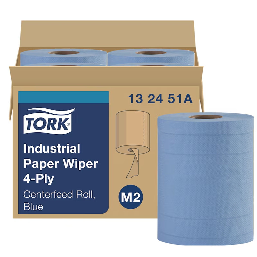 Tork/Essity 132451A Tork Industrial Paper Wiper 4/Case