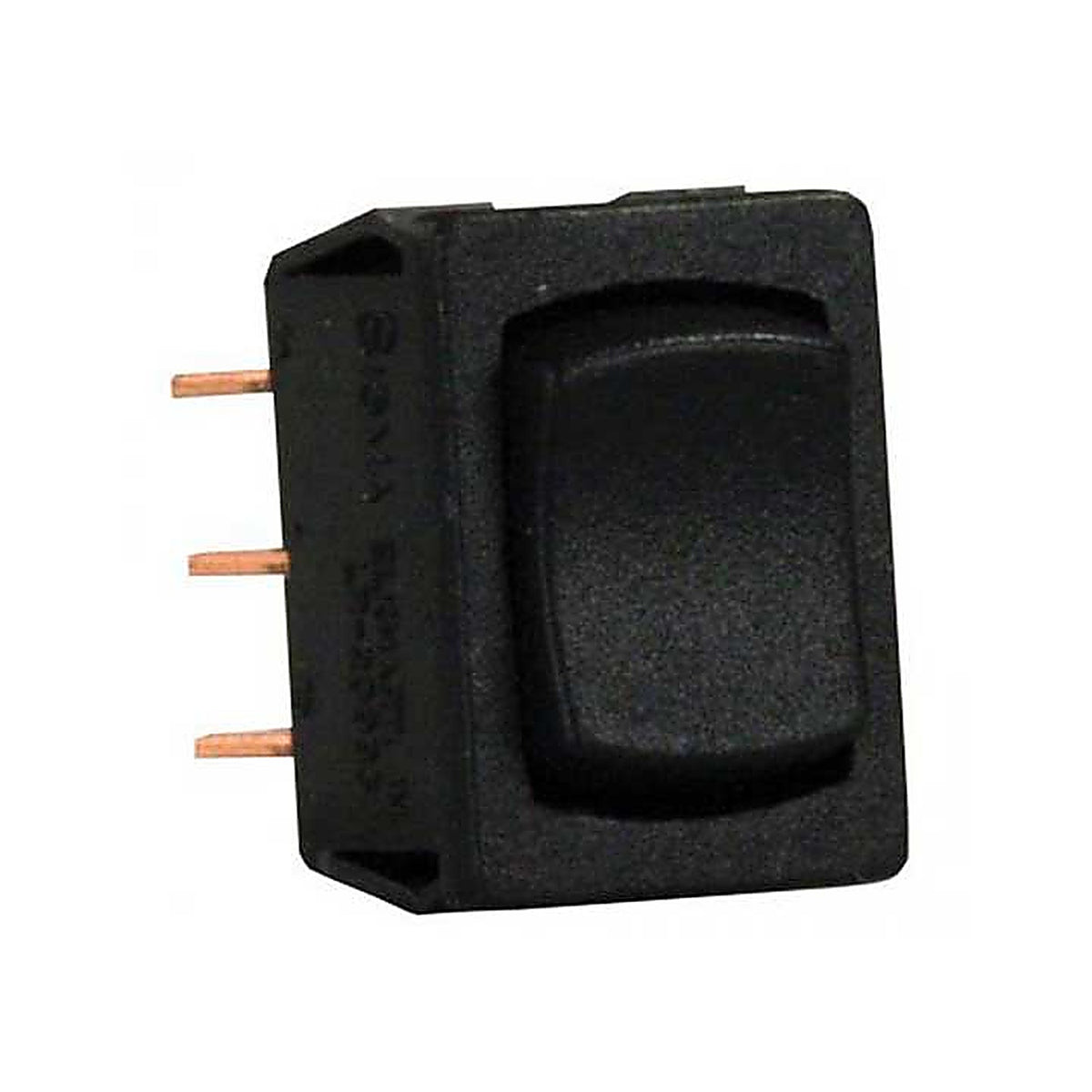 JR Products - 13345 - DPDT Mini On/Off/On Switch, Black